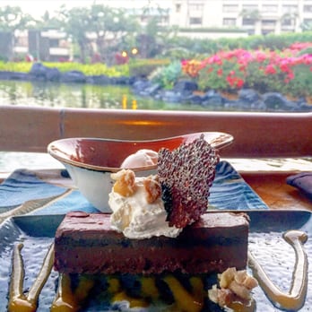 Tidepools - Flourless chocolate cake - Hawaiian Near Me - Poipu, Hawaii