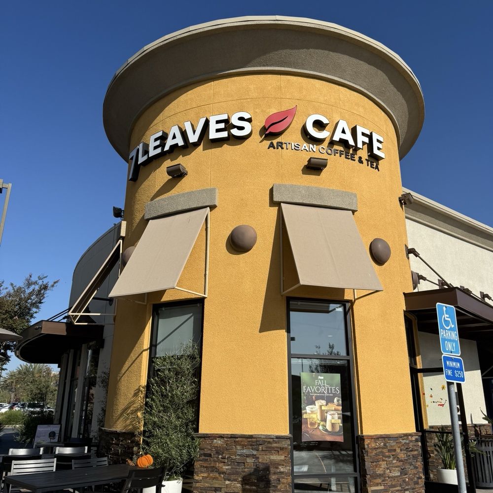 7 Leaves Cafe - Exterior of the Cafe - Coffee & Tea Near Me - Irvine, California
