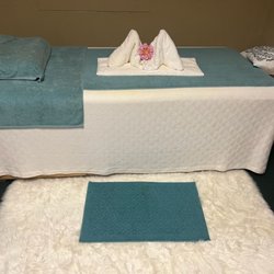 One Spa - One of the nicest massage tables in Charlotte!