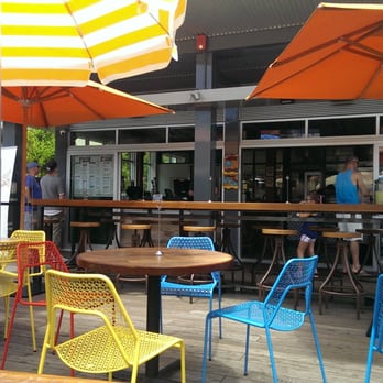Lil' Simmzy's on the Deck - Excellent outdoor seating area by the fountain! - Burgers Near Me - El Segundo, California Lil' Simmzy's on the Deck - Excellent outdoor seating area by the fountain! - Burgers Near Me - El Segundo, California