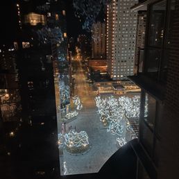 View from hotel room