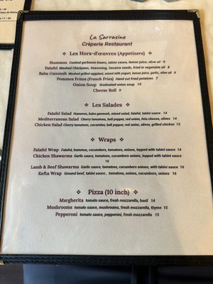Menu photo 4 Bistro La Chaumière San Francisco, CA Menu photo 4 Bistro La Chaumière San Francisco, CA