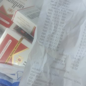 Thorntons - 116.00 receipt - Gas Stations Near Me - Bensenville, Illinois