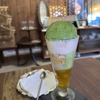 Lost in Tokyo - Matcha parfait - Cafes Near Me - Toronto, Ontario