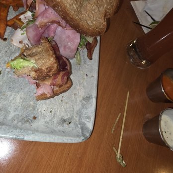 Pyramid Cafe - Whole toothpick that was used for the 1/2 sandwich I was attempting to eat vs the piece that I bit into - Burgers Near Me - Las Vegas, Nevada Pyramid Cafe - Whole toothpick that was used for the 1/2 sandwich I was attempting to eat vs the piece that I bit into - Burgers Near Me - Las Vegas, Nevada
