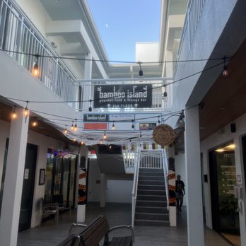 Bamboo Island Bar - Entry to upstairs restaurant - Wine Bars Near Me - Bradenton Beach, Florida