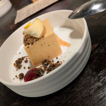 The Plot - orange panna cotta - Vegan Near Me - Oceanside, California