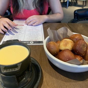 Culinary Dropout - Omg!!! I'm not big on Fondue but these Soft Pretzels & Provolone Fondue were Amazing and soft! - New American Near Me - Gilbert, Arizona Culinary Dropout - Omg!!! I'm not big on Fondue but these Soft Pretzels & Provolone Fondue were Amazing and soft! - New American Near Me - Gilbert, Arizona