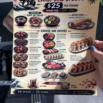 Ganzo Sushi - Early bird special - Ramen Near Me - Delray Beach, Florida