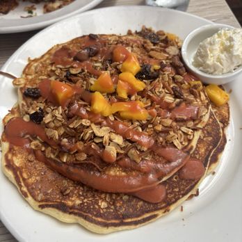 Shorehouse Kitchen - Mango and guava pancakes - Coffee & Tea Near Me - La Jolla, California Shorehouse Kitchen - Mango and guava pancakes - Coffee & Tea Near Me - La Jolla, California