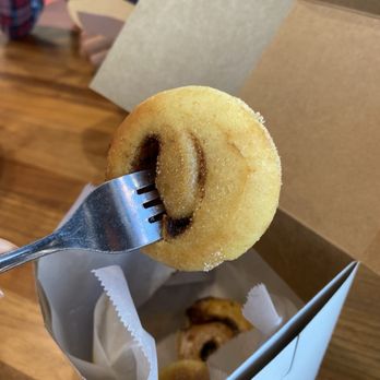 Kinnamons - Mini cinnamon sugar bites - warm and delicious - Desserts Near Me - Beaverton, Oregon Kinnamons - Mini cinnamon sugar bites - warm and delicious - Desserts Near Me - Beaverton, Oregon