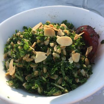 Rive Bistro - Chopped Kale and Farro Salad - French Near Me - Westport, Connecticut Rive Bistro - Chopped Kale and Farro Salad - French Near Me - Westport, Connecticut