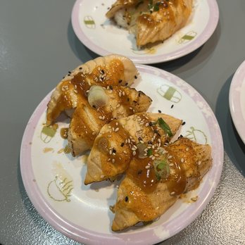 Sushi Sapporo - Seared Salmon - Conveyor Belt Sushi Near Me - Portland, Oregon Sushi Sapporo - Seared Salmon - Conveyor Belt Sushi Near Me - Portland, Oregon