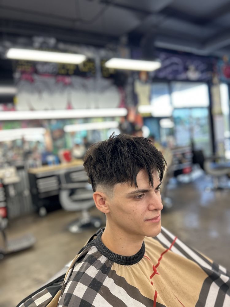 Caleb Sanhueza - Trnd Setters Barbershop Logo
