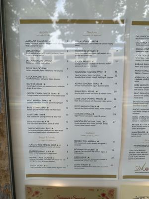 Menu photo 2 Sakoon Mountain View, CA