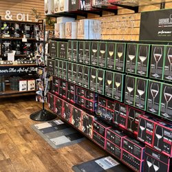 Wild Goose - The bar section includes a wide array of Riedel glassware, as well as smokers, mixes, rimmers, and bar tools.