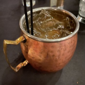 Cafe Aroma - Bourbon mule - Italian Near Me - Idyllwild, California