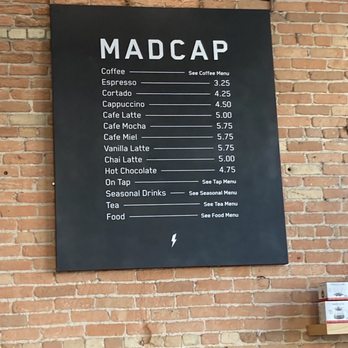 Madcap Coffee - Menu - Coffee & Tea Near Me - Grand Rapids, Michigan