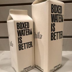 Stop by FRESH for Boxed Water! #freshbytheloft. #goodfortheearth #youmustbethirsty