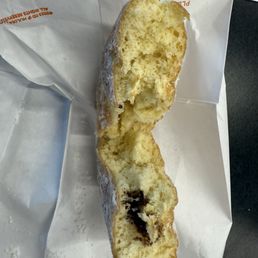 Almost no filling... Almost no filling...