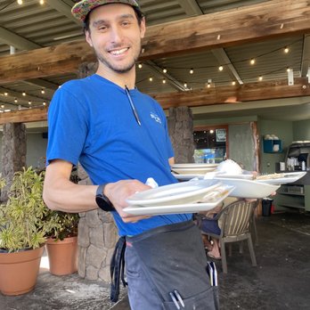 Kona Brewing - Our awesome server Tyler!!!!! - Pubs Near Me - Honolulu, Hawaii