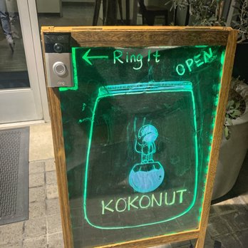 KOKONUT - Doorbell to get inside - Ice Cream & Frozen Yogurt Near Me - Costa Mesa, California KOKONUT - Doorbell to get inside - Ice Cream & Frozen Yogurt Near Me - Costa Mesa, California