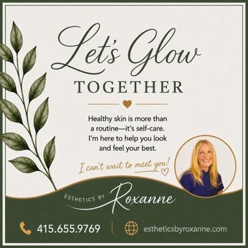 Esthetics by Roxanne - Roxanne Chesnutt, your 32 year skincare veteran. Real clients. Real results. 415.655.9769 across the street from Old Town! - Estheticians Near Me - La Quinta, California Esthetics by Roxanne - Roxanne Chesnutt, your 32 year skincare veteran. Real clients. Real results. 415.655.9769 across the street from Old Town! - Estheticians Near Me - La Quinta, California