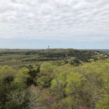 Henning State Conservation Area - Shepherd of the hills tower viewed from tower here. - Parks Near Me - Branson, Missouri