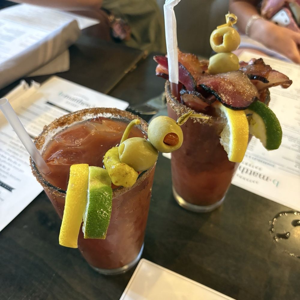 Gas-lit Mary & Bacon Mary