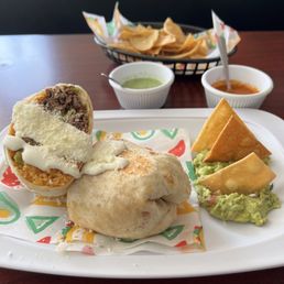 Stopped by for lunch today. This steak burrito was delicious! Stopped by for lunch today. This steak burrito was delicious!