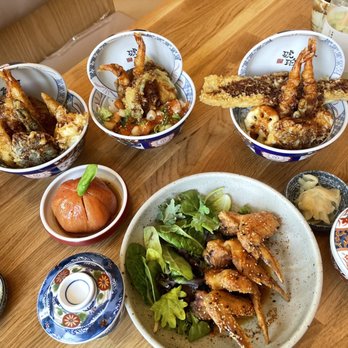 Tendon Kohaku - Tendon Kohaku Sashimi aimori Anako tendon Nagoya chicken wings Sawanmushi Tomato ikki - Japanese Near Me - Burnaby, British Columbia Tendon Kohaku - Tendon Kohaku Sashimi aimori Anako tendon Nagoya chicken wings Sawanmushi Tomato ikki - Japanese Near Me - Burnaby, British Columbia
