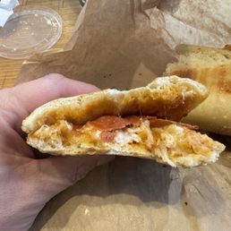 Chicken & Pepperoni Melt.