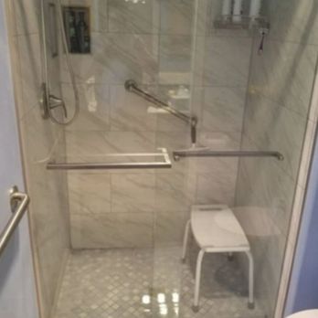 DVC Construction - Complete bathroom remodel, new shower, Tile, Flooring and cabinets - General Contractors Near Me