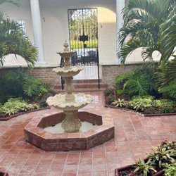 Interior courtyard