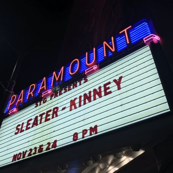 Paramount Theatre - Sleater Kinney - Performing Arts Near Me - Seattle, Washington Paramount Theatre - Sleater Kinney - Performing Arts Near Me - Seattle, Washington