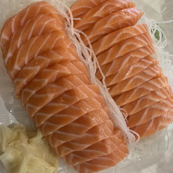 Sushiland - Sashimi Moriawase Combo all salmon - Japanese Near Me - Hayward, California