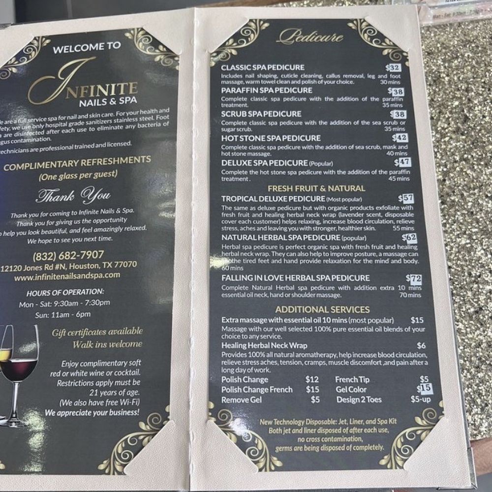 Infinite Nails & Spa - Nail Salons Near Me - Houston, Texas