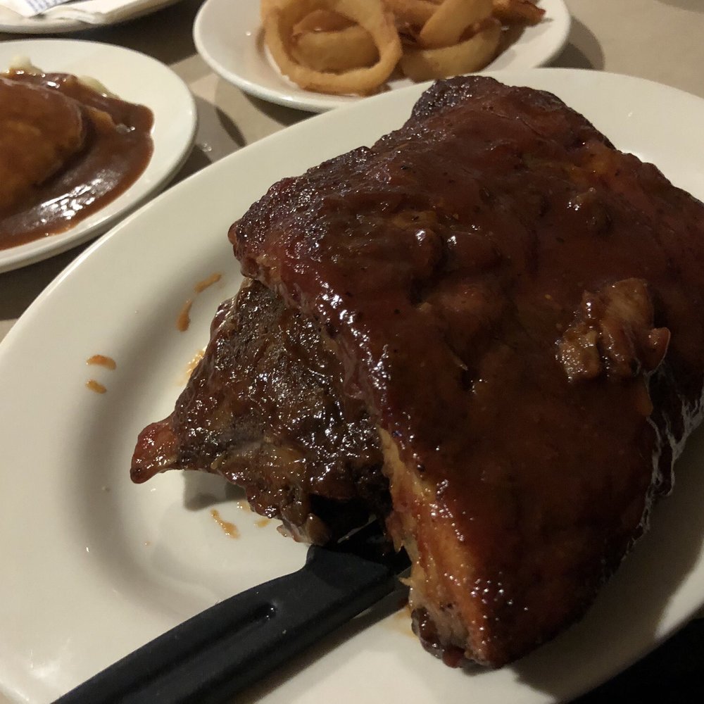 83 Diner - 83 Pork Baby Back Ribs, Fried Onions, Mashed Potatoes - Coffee & Tea Near Me - York, Pennsylvania