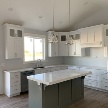 Kvo Cabinets - island - Cabinetry Near Me - Ammon, Idaho