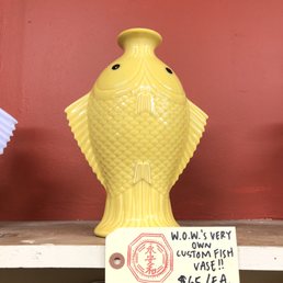 Custom fish vase Custom fish vase