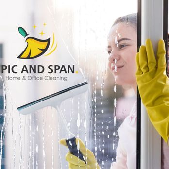 SPIC AND SPAN. Home & Office Cleaning - Cleaning associate wiping off the window with our logo on it. - Home Cleaning Near Me - Kaiserslautern, RP SPIC AND SPAN. Home & Office Cleaning - Cleaning associate wiping off the window with our logo on it. - Home Cleaning Near Me - Kaiserslautern, RP