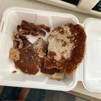 Bea Bea's - There's the batter mix. Got it to go. And I couldn't eat at home cause I was so grossed out. - Coffee & Tea Near Me - Burbank, California