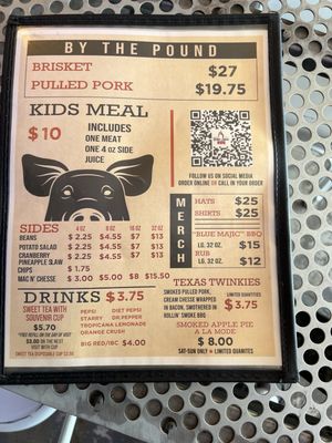 Menu photo 5 Rollin' Smoke BBQ Anthony, TX