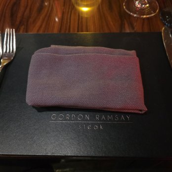 Gordon Ramsay Steak - Place Setting - Steakhouses Near Me - Las Vegas, Nevada