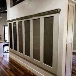 Set In Stone - showroom quartz wall display.