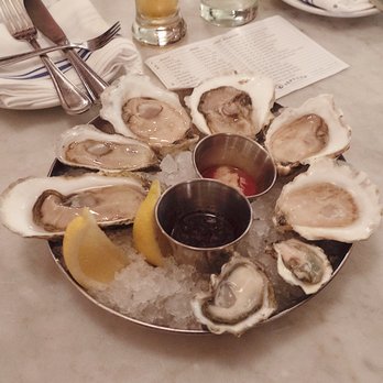 Neptune Oyster - Clockwise from the left: Wellfleet, Island Creek, Mookie Blue & Kumamoto (2 of each). IG: @rachel.ny - Seafood Near Me - Boston, Massachusetts Neptune Oyster - Clockwise from the left: Wellfleet, Island Creek, Mookie Blue & Kumamoto (2 of each). IG: @rachel.ny - Seafood Near Me - Boston, Massachusetts