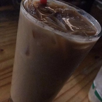 Caffe Strada - Iced Vanilla Latte - Coffee & Tea Near Me - Berkeley, California