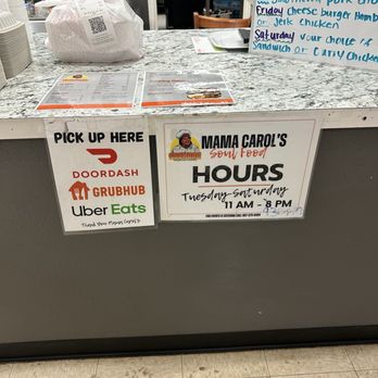 Mama Carol's Soulfood - Hours - Southern Near Me - Anchorage, Alaska Mama Carol's Soulfood - Hours - Southern Near Me - Anchorage, Alaska
