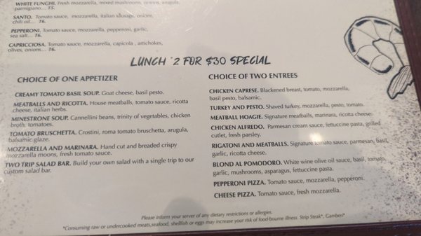 Menu photo 3 Campagna Mill Spring, NC