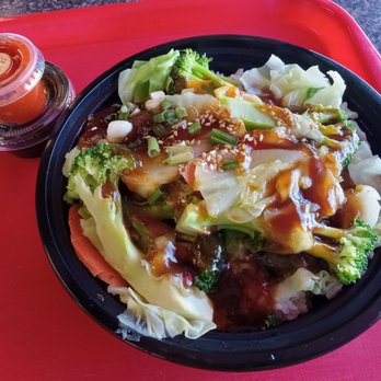 A1 Grill Teriyaki & Roll - Steamed Veggie Bowl - Asian Fusion Near Me - Hesperia, California